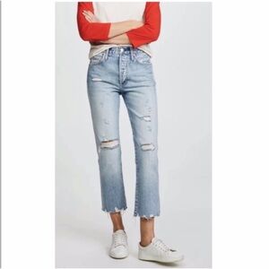 AMO Loverboy Jeans Retro with Destroy